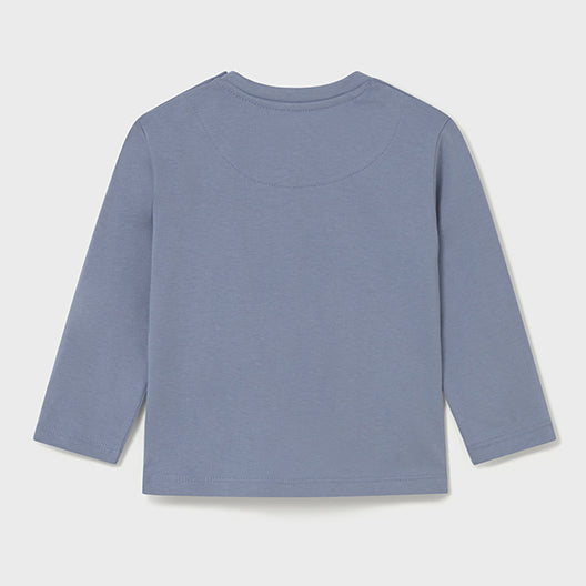 Mayoral L/s basic t-shirt Iceberg 108