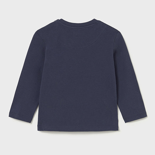 Mayoral L/s basic t-shirt Blue 108