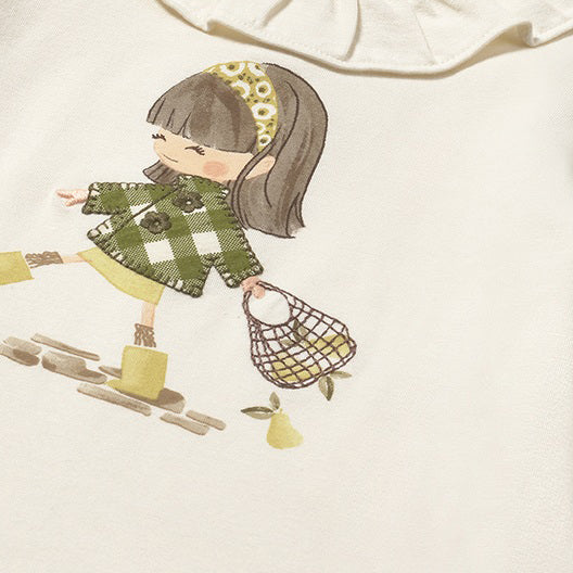 Mayoral L/s t-shirt Macchiato 2076