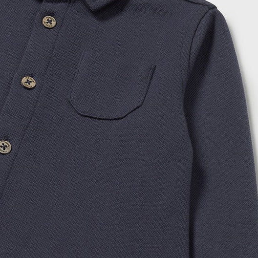Mayoral double knit overshirt Night 2106