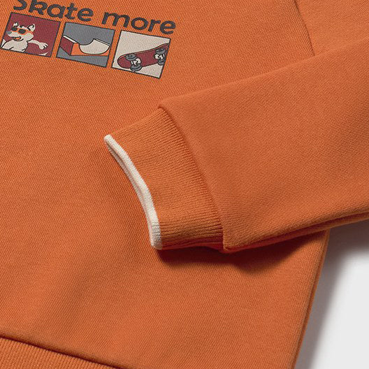 Mayoral Hooded pullover Pumpkin 2414