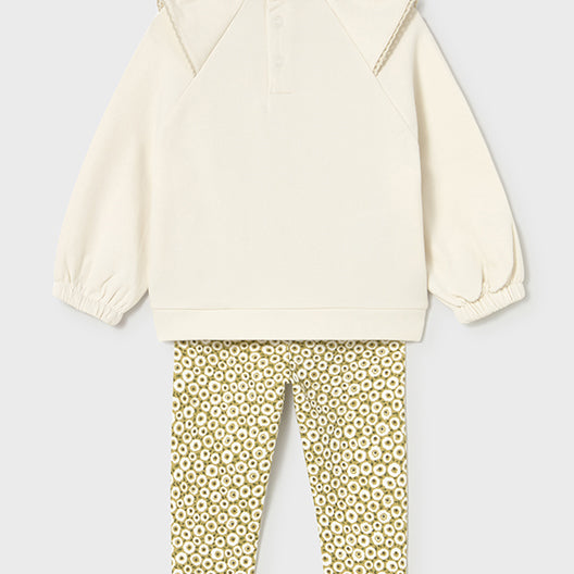 Mayoral Pullover and leggings set Oil 2741
