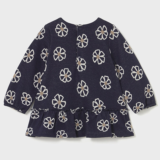 Mayoral Knit dress Navy 2918