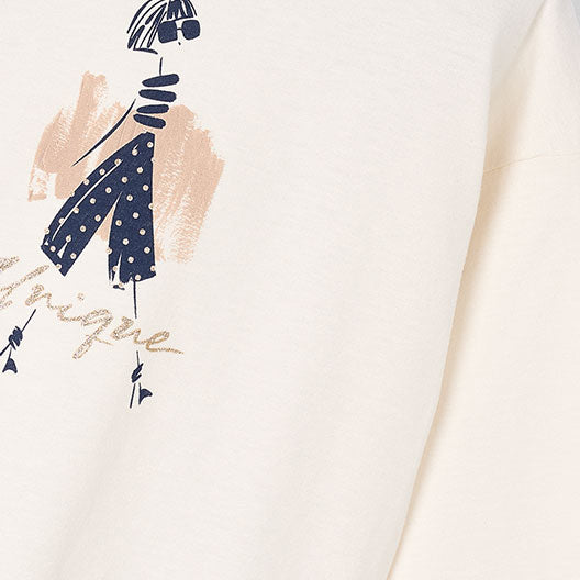 Mayoral L/s t-shirt Macchiato 4010