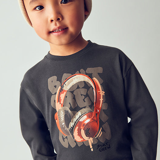 Mayoral L/s t-shirt Shadow 4080