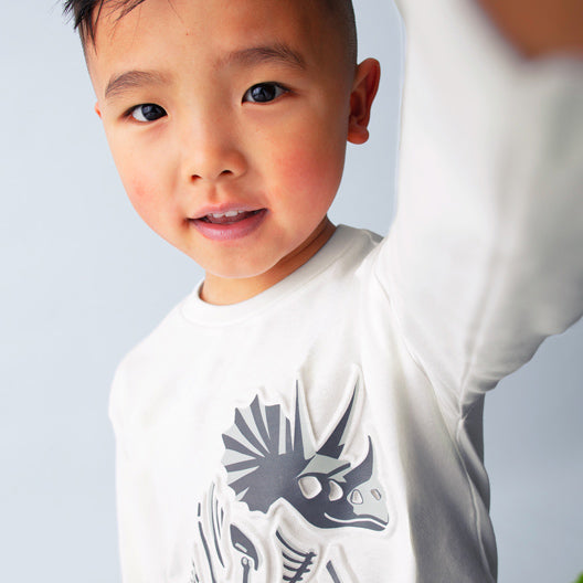 Mayoral L/s t-shirt Cream 4089