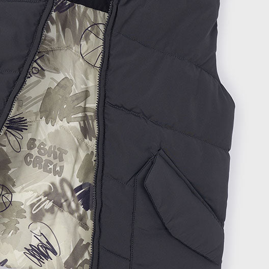 Mayoral Reversible vest Shadow 4382