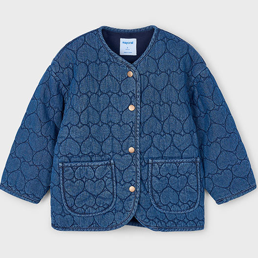 Mayoral Soft denim coat Denim 4442