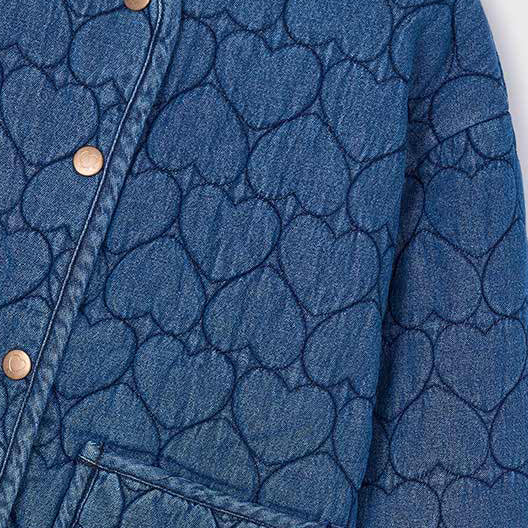 Mayoral Soft denim coat Denim 4442