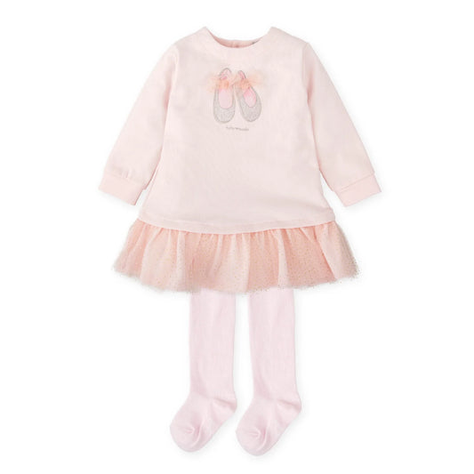 tutto piccolo Pink Dress & Tights 2291W25
