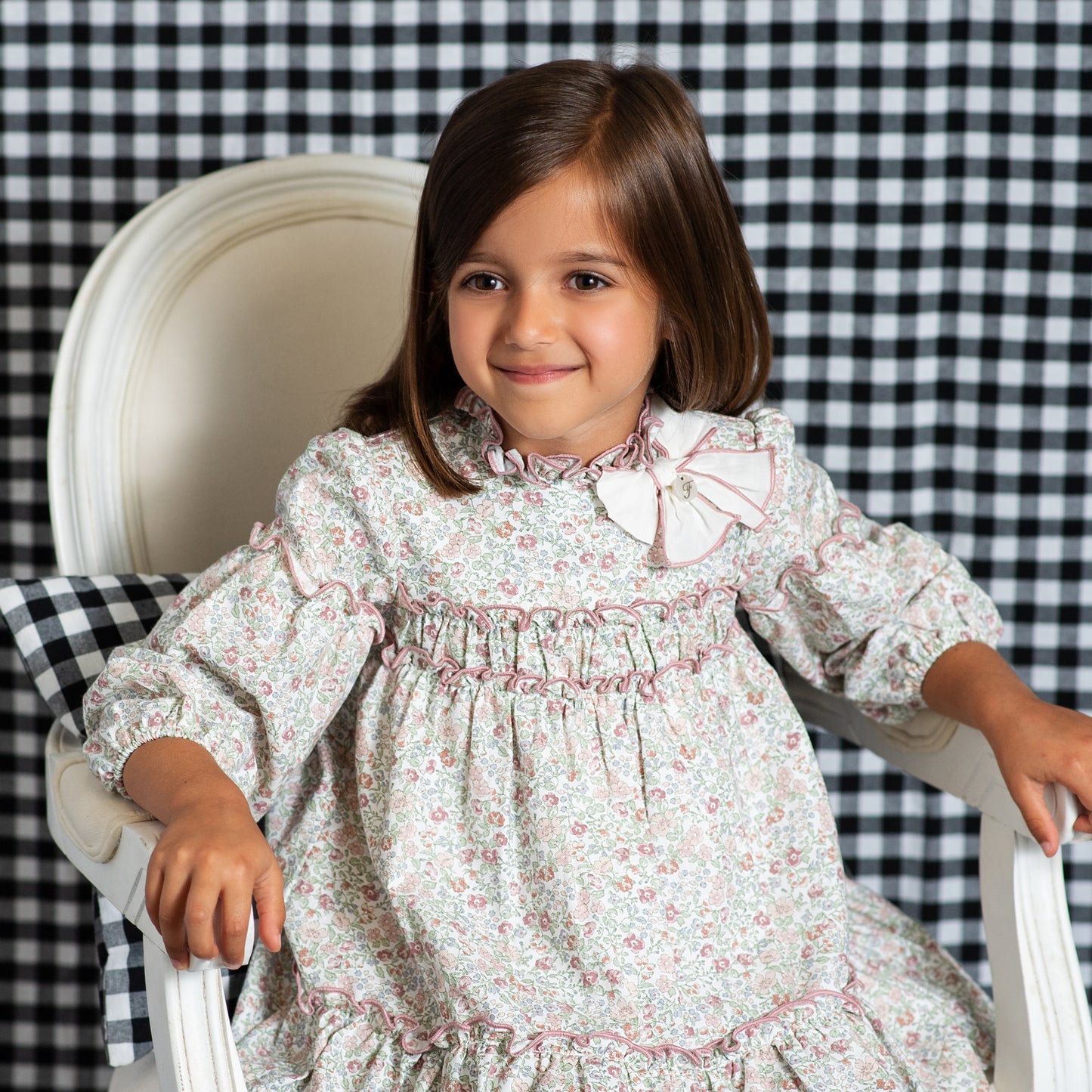 Foque Baby Girl Dress 2425210