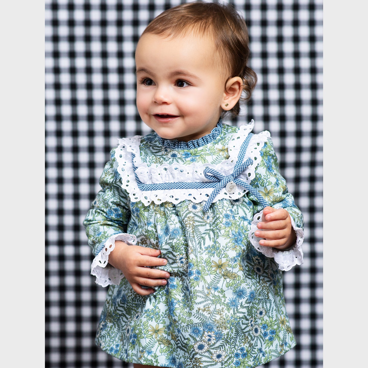 Foque Baby Girl Dress 2425253