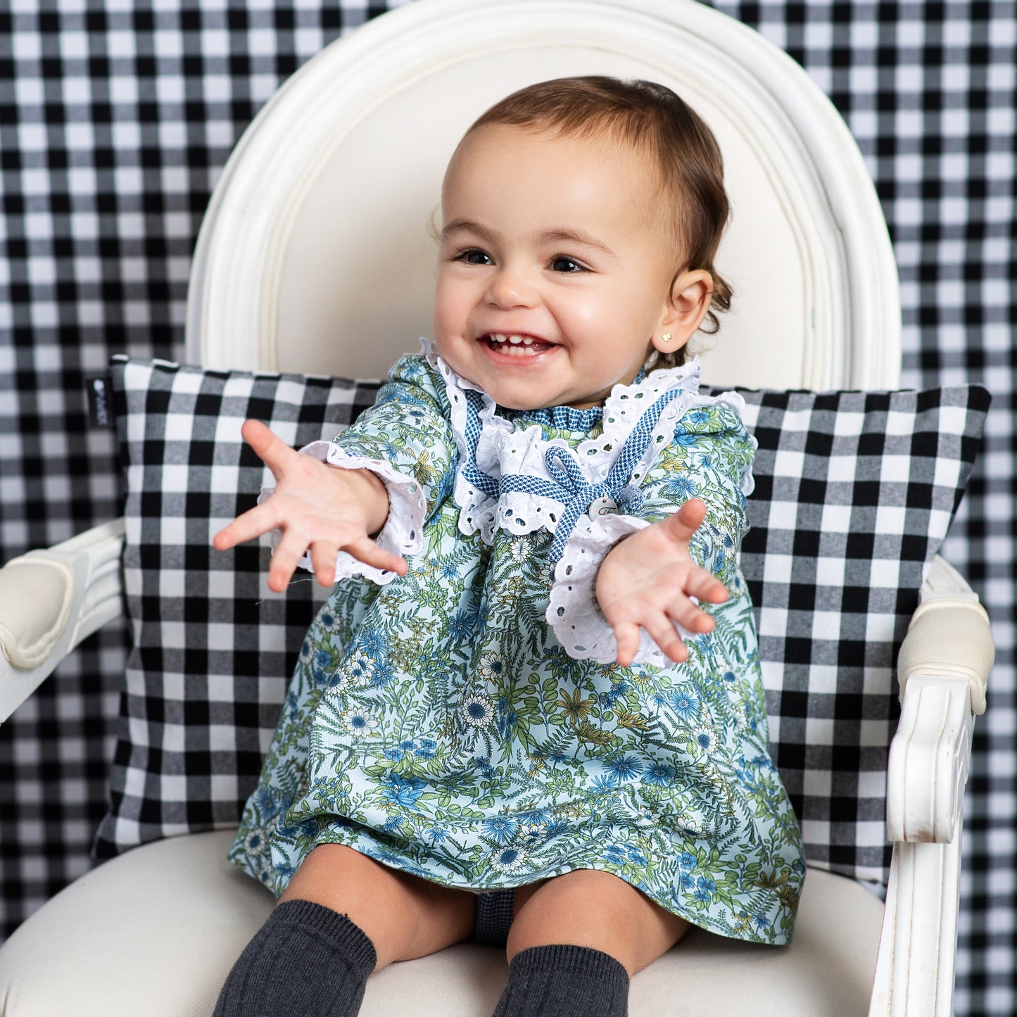 Foque Baby Girl Dress 2425253