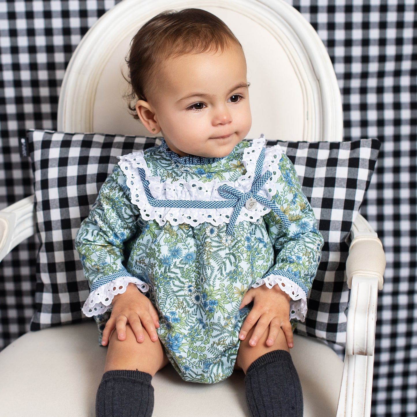 Foque Baby Girl Dress 2425253