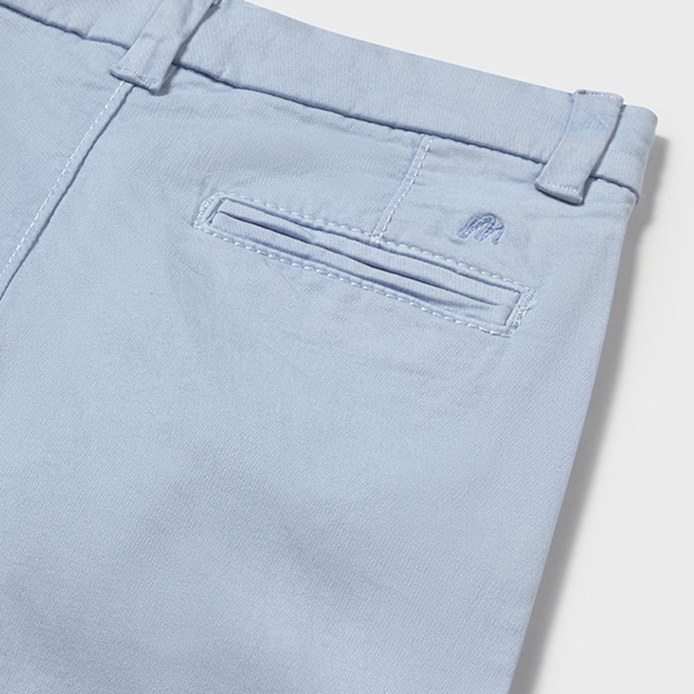 Mayoral Baby Boys Twill Basic Trousers Light Blue 522