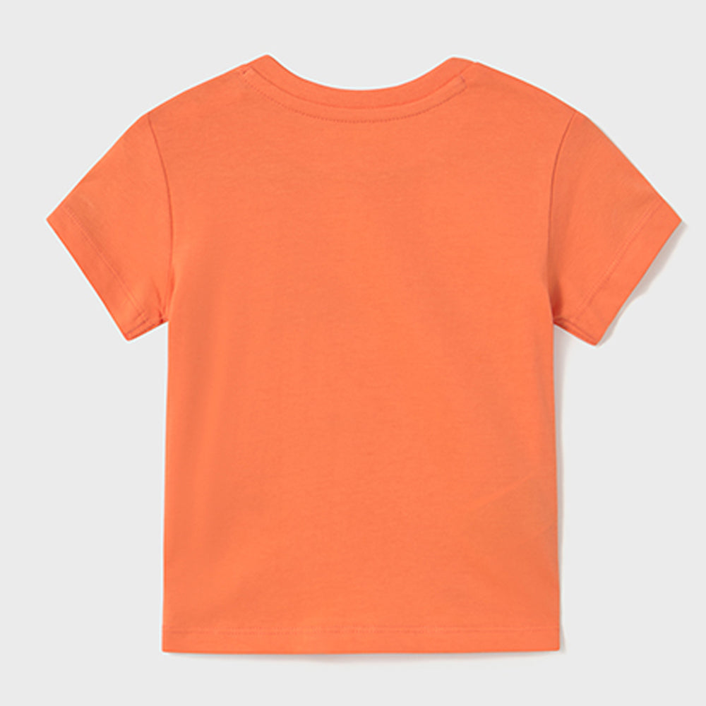 Mayoral Baby Boys S/S T-Shirt Coral 1063