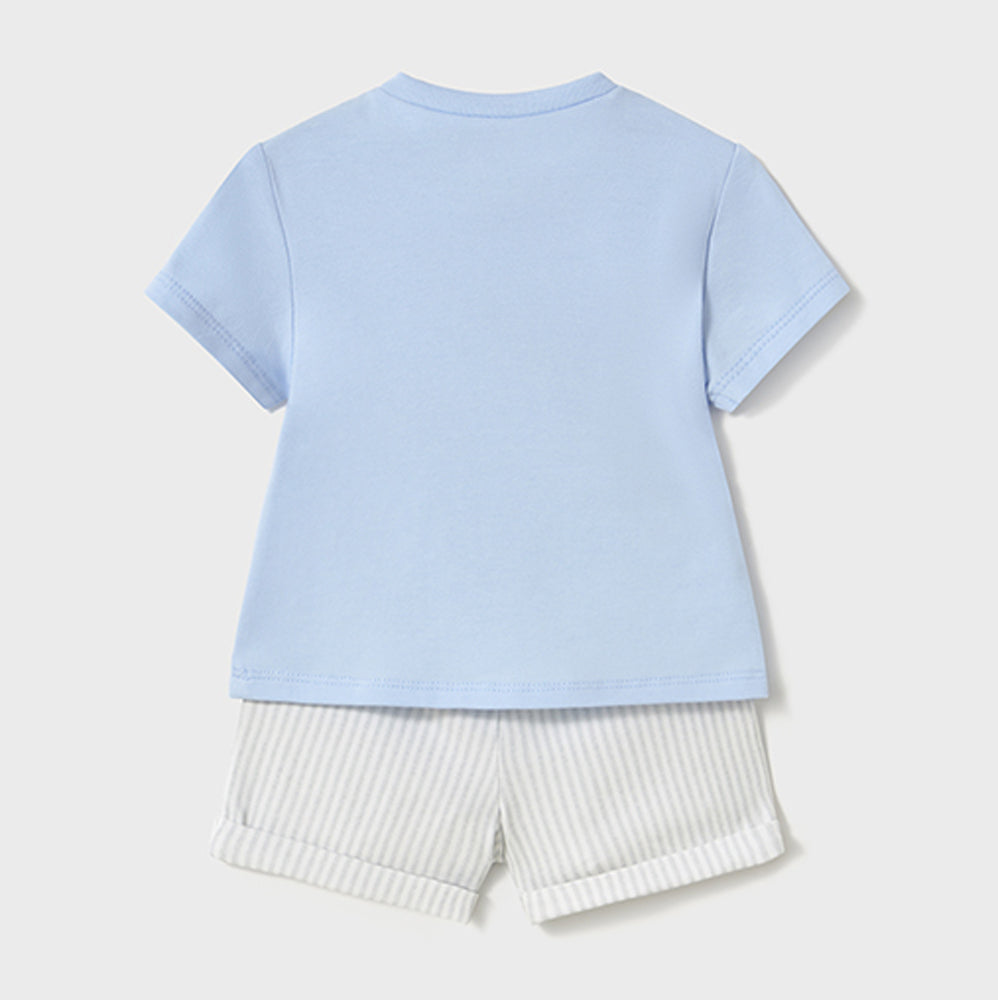 Mayoral Baby Boys Knit Set (4 Garments) Sky 1609