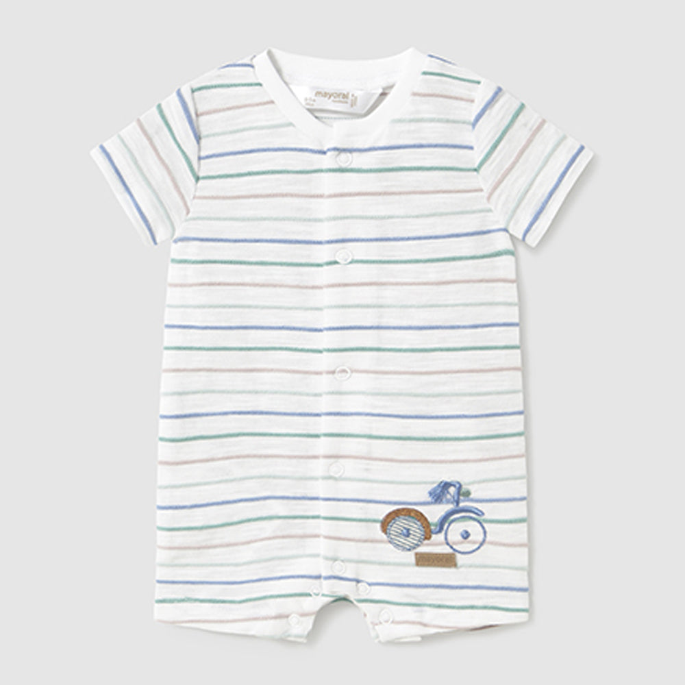 Mayoral Baby Boys Set Of 2 Short Rompers Jade 1707