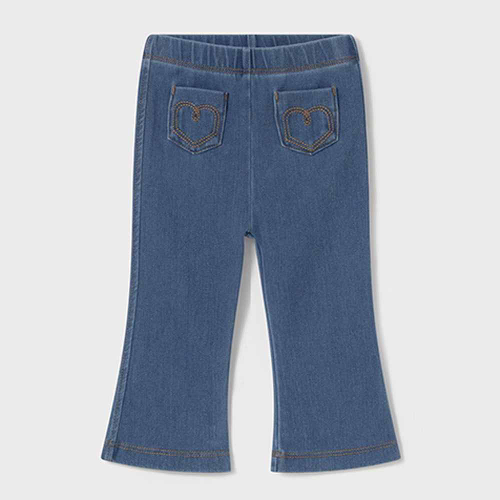 Mayoral Baby Girls Flare Denim Legging Medium 1731