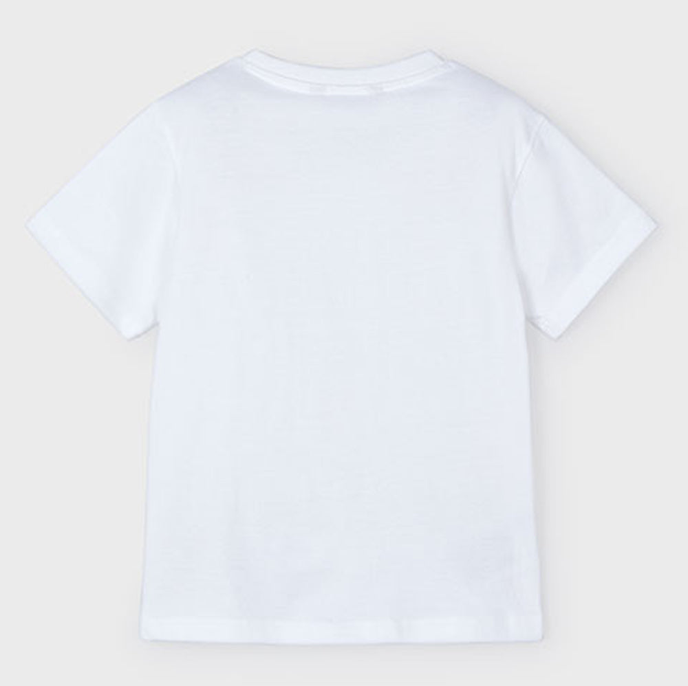 Mayoral Boys S/S T-Shirt White 3027
