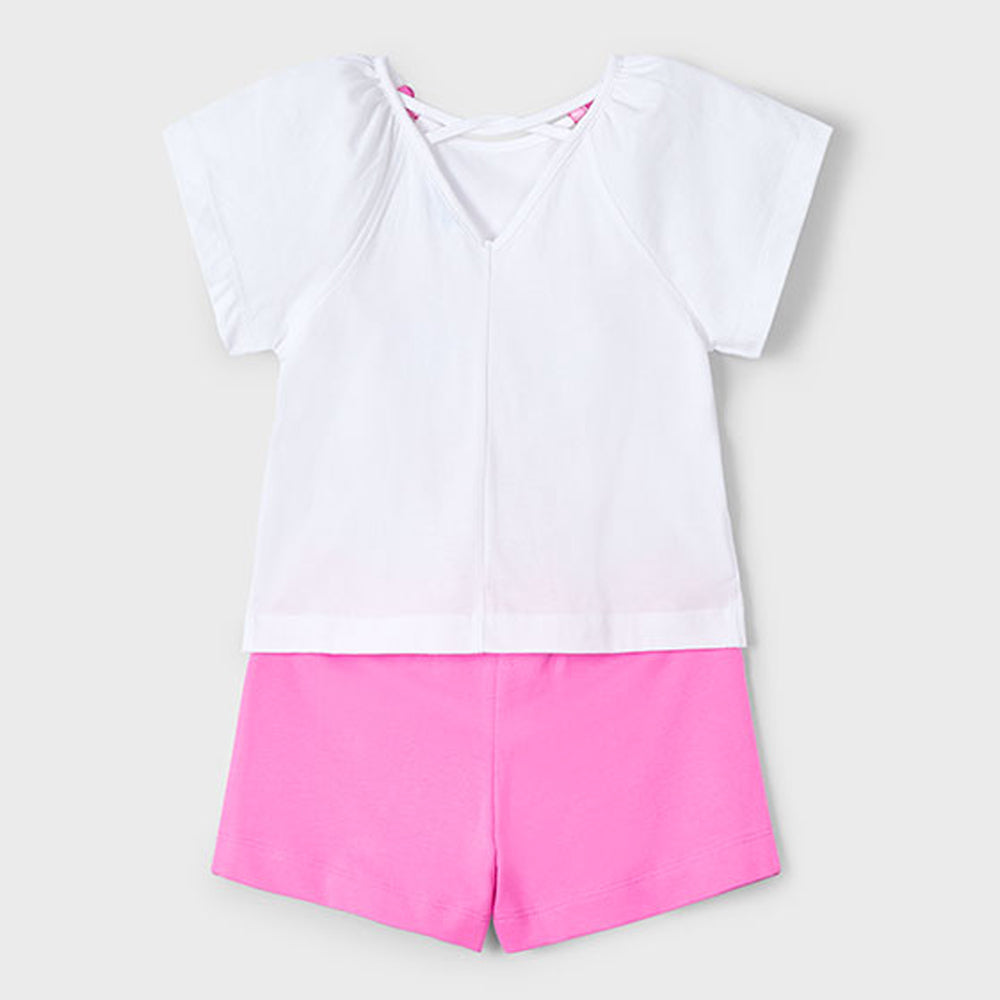 Mayoral Girls Shorts Set Camellia 3213