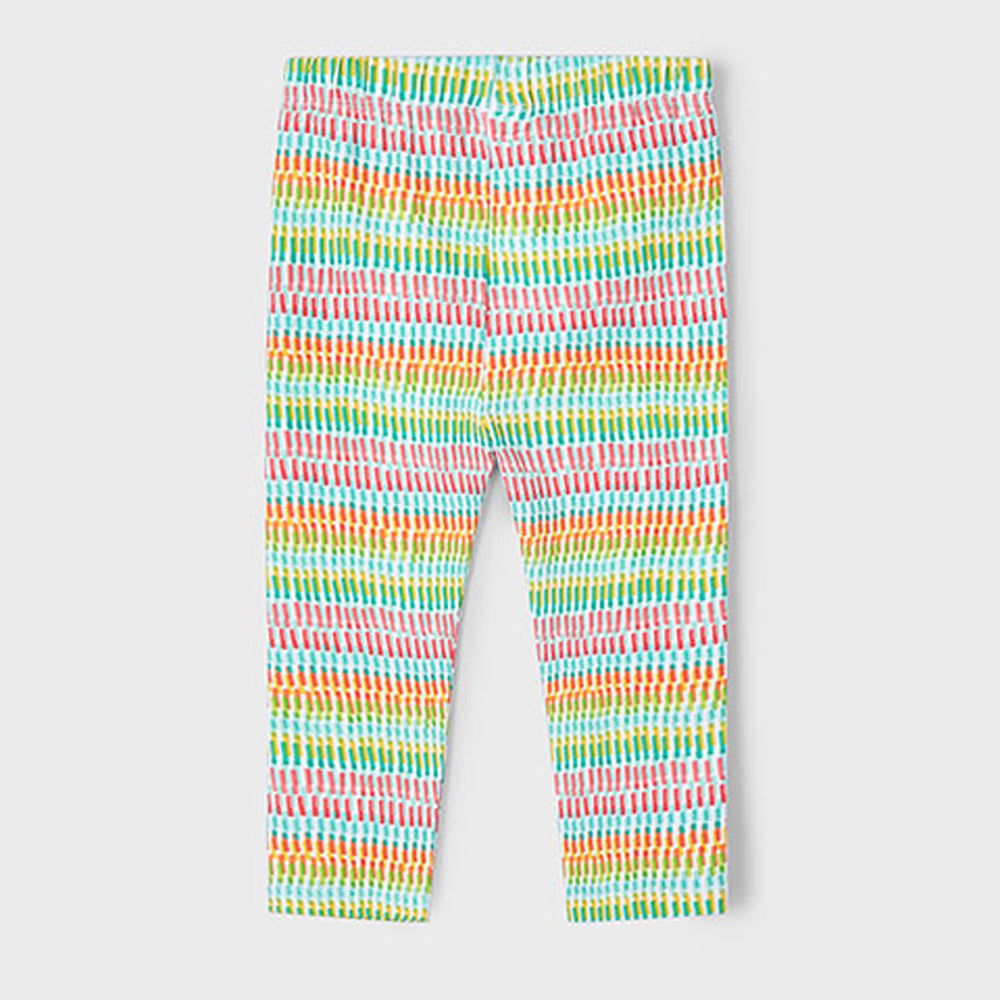 Mayoral Girls Leggings Aqua-Citro 3703