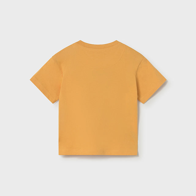 Mayoral Peach Lenticular T-Shirt Short Sleeve 1009