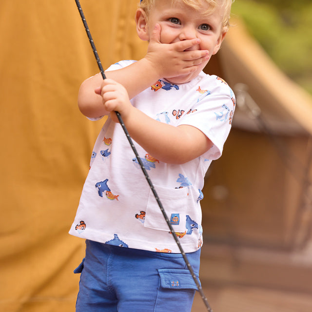 Mayoral blue Bermuda shorts 1223