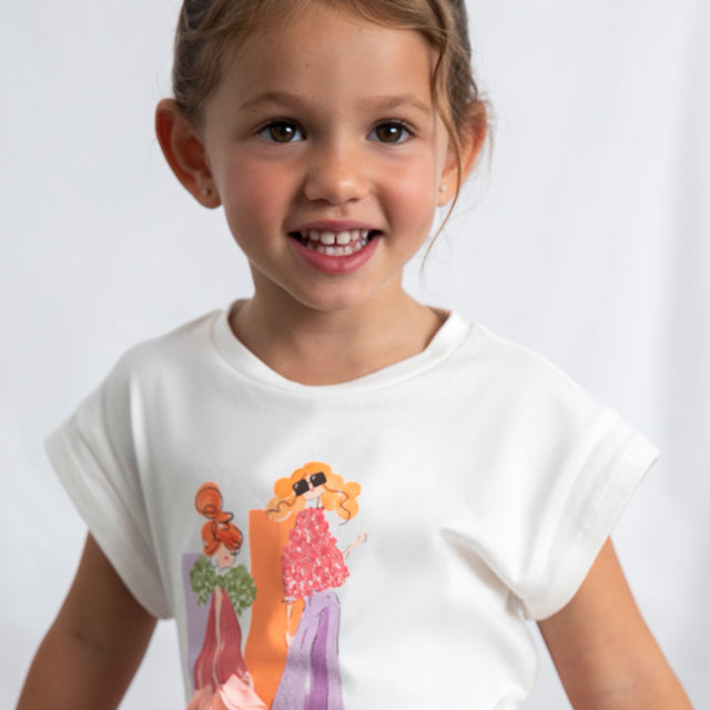 Mayoral blossom Short Sleeve t-shirt 3005