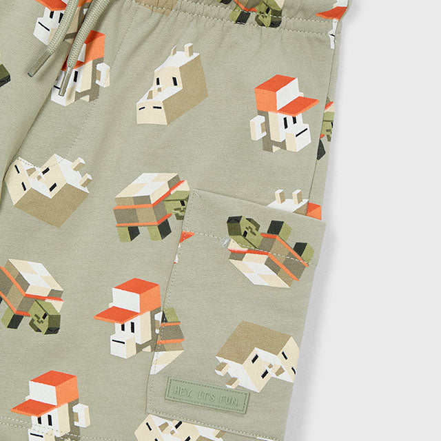 Mayoral BAMBU Mix and match bermuda 3211