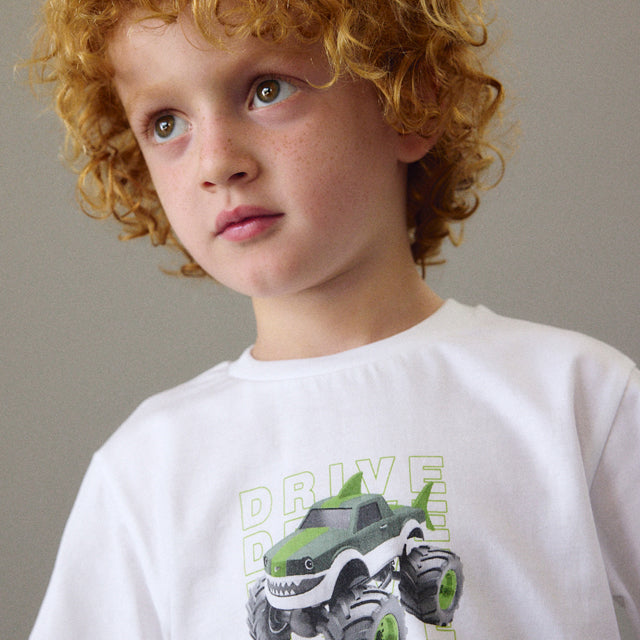 Mayoral citric Printed knit set 3607