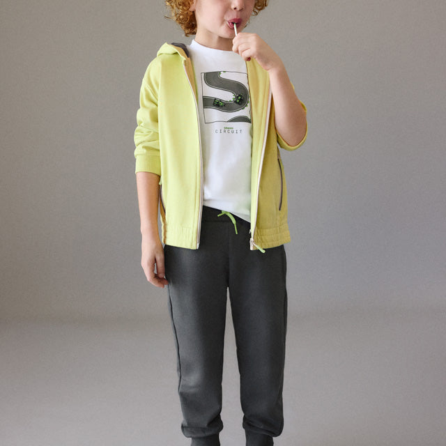Mayoral citric 4 pc tracksuit w/ shirt 3884