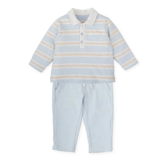 tutto piccolo Sky Blue Boy Set 2716W25