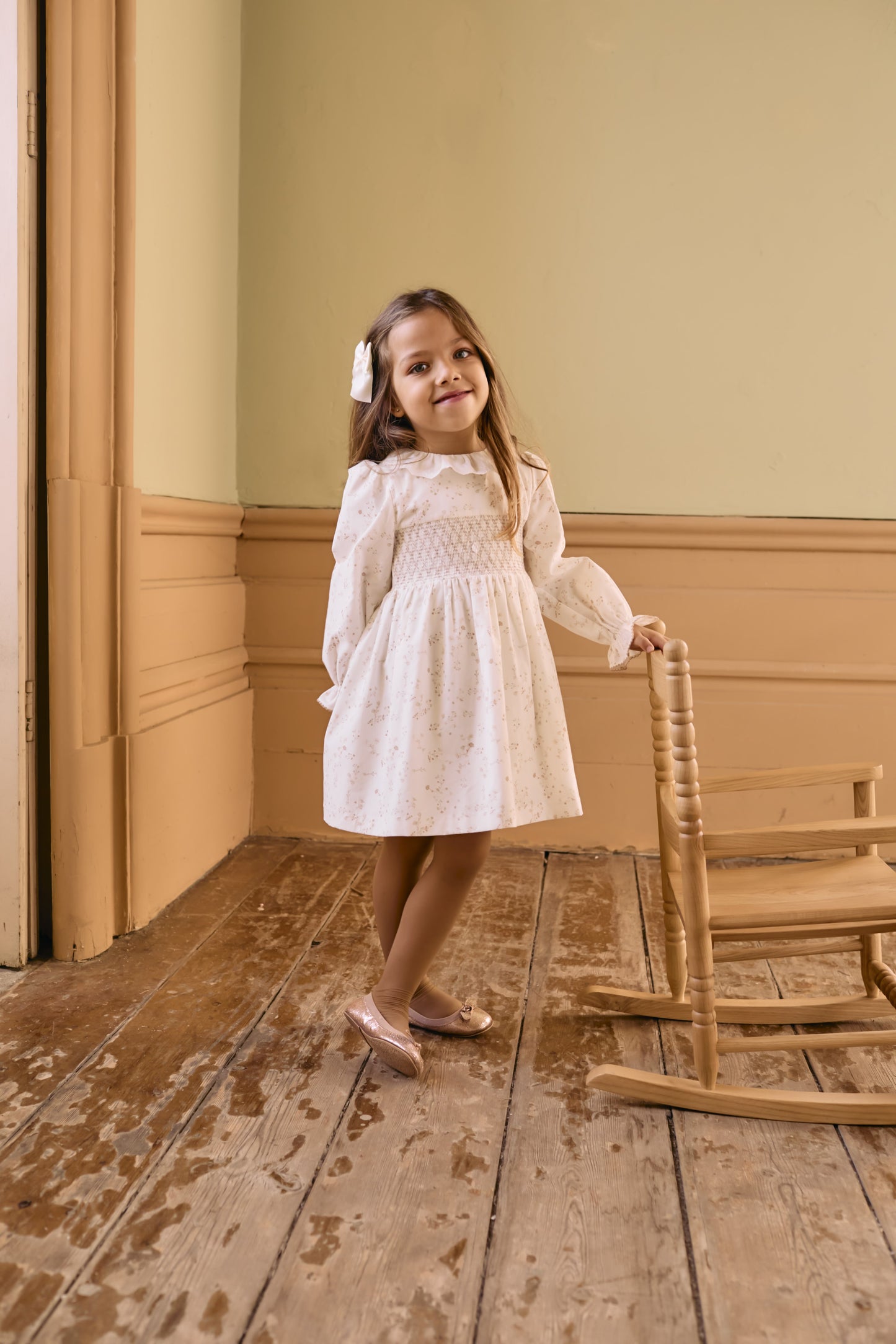 Patachou Beige Girl Dress Vet4133223