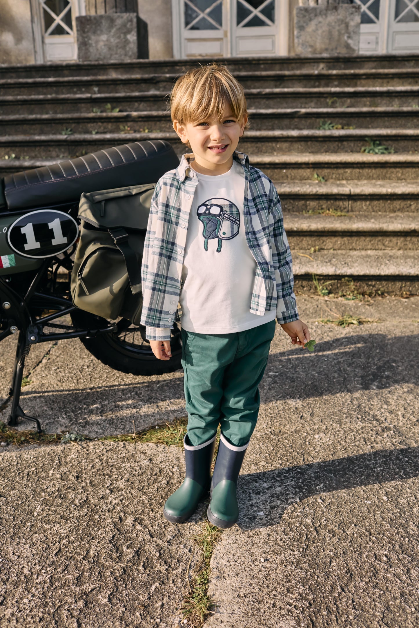 Patachou Ecru Boy T-Shirt Tsh4133321
