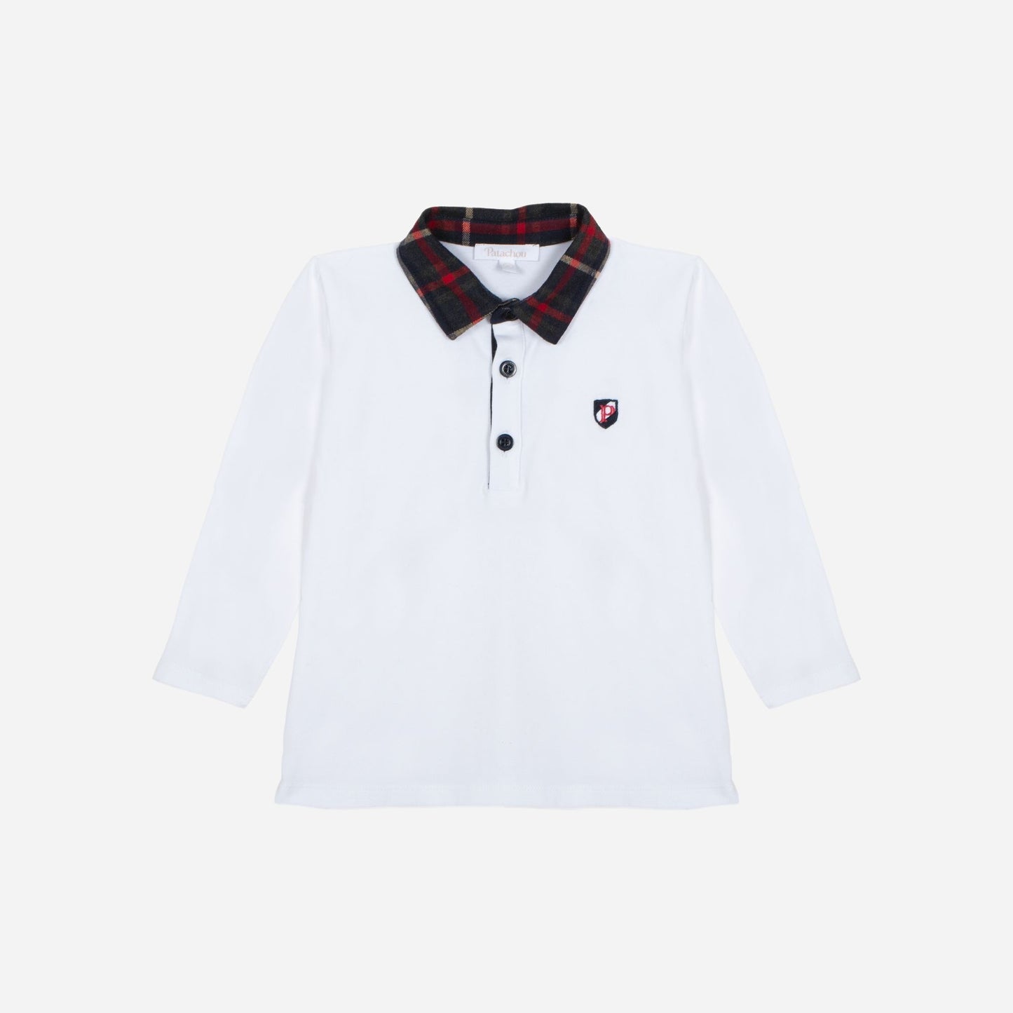 Patachou White Boy Polo Pl4133368
