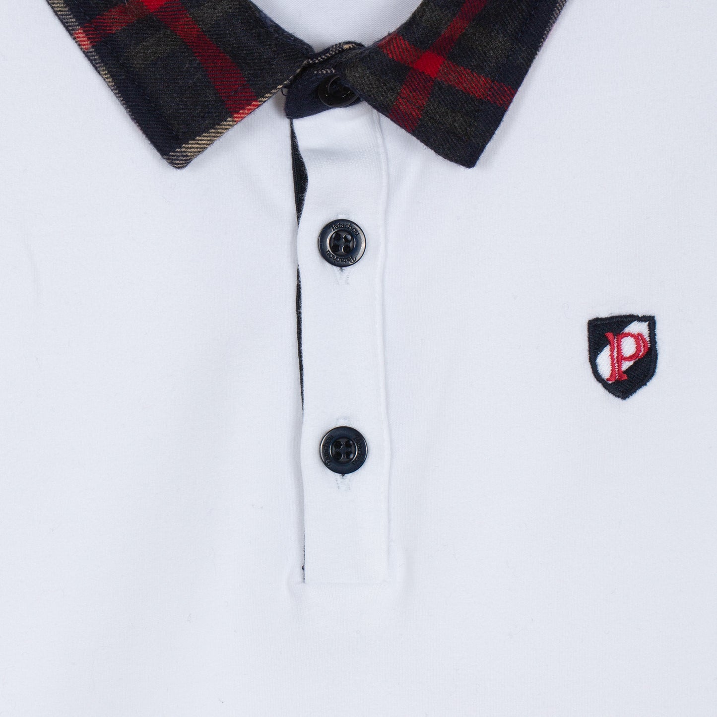 Patachou White Boy Polo Pl4133368