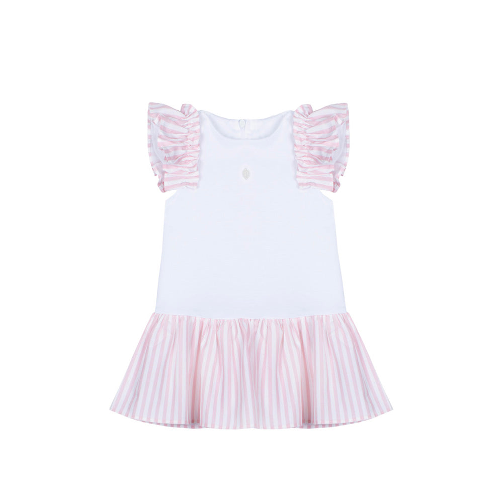 Patachou Girl Dress - Knit Pale Pink VET4233272PP