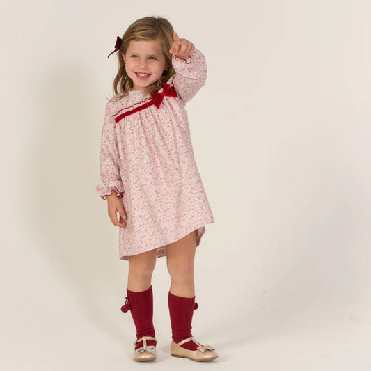 Rapife Dress L/S Pink-21 S 4416W25