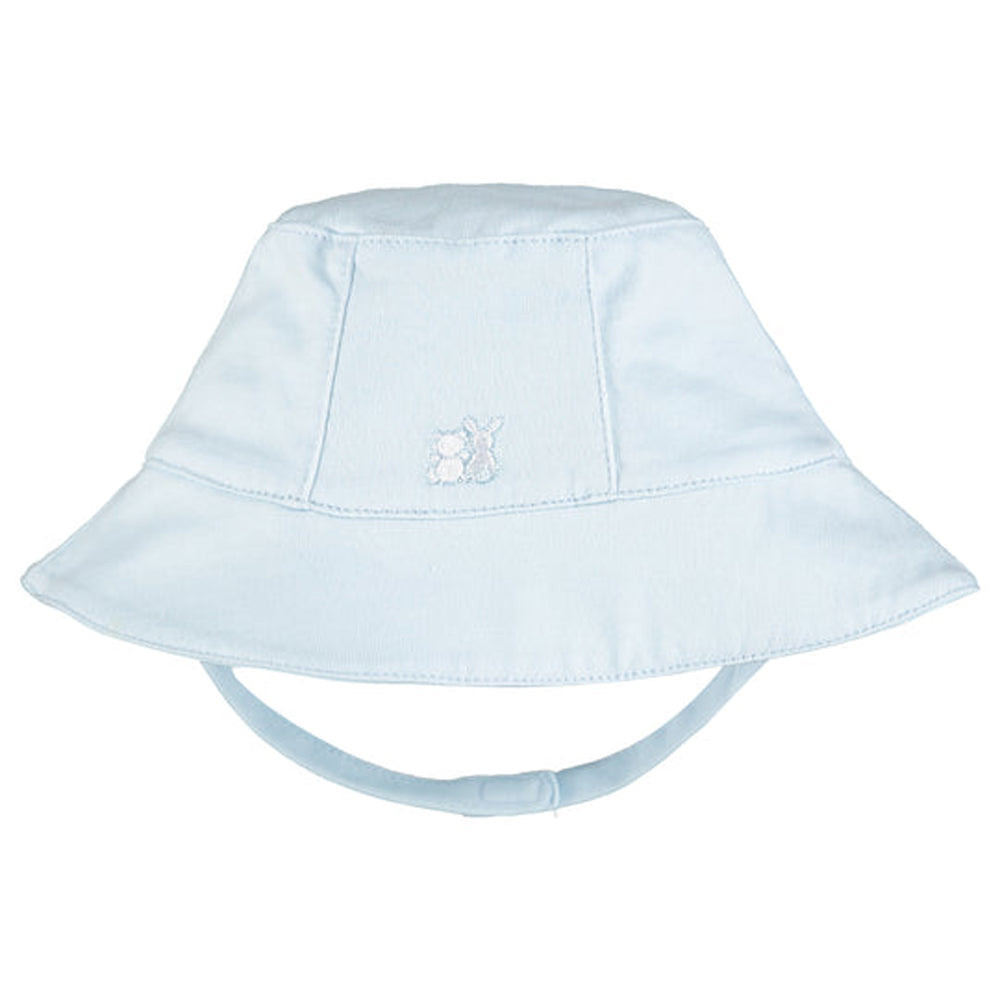 Emile Et Rose Gibson Boys Pale Blue Jersey Bucket Hat With Chin Strap 4777PB