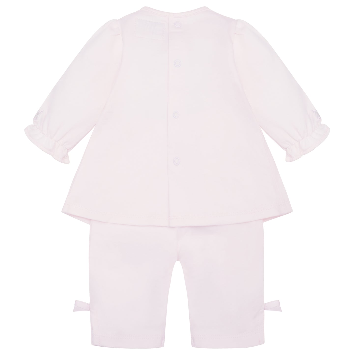 Emile Et Rose Kate Pink Bft 2 Piece, Top With Smocking Effect Yoke & Trousers 6515PPr