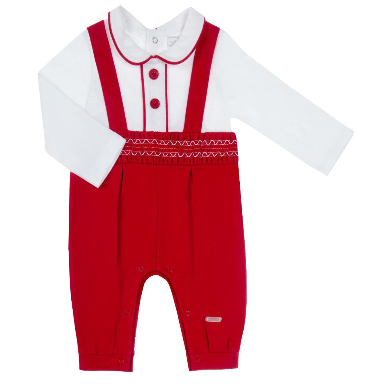 Amore by Kris x Kids Classic Red Dungaree Set 7004