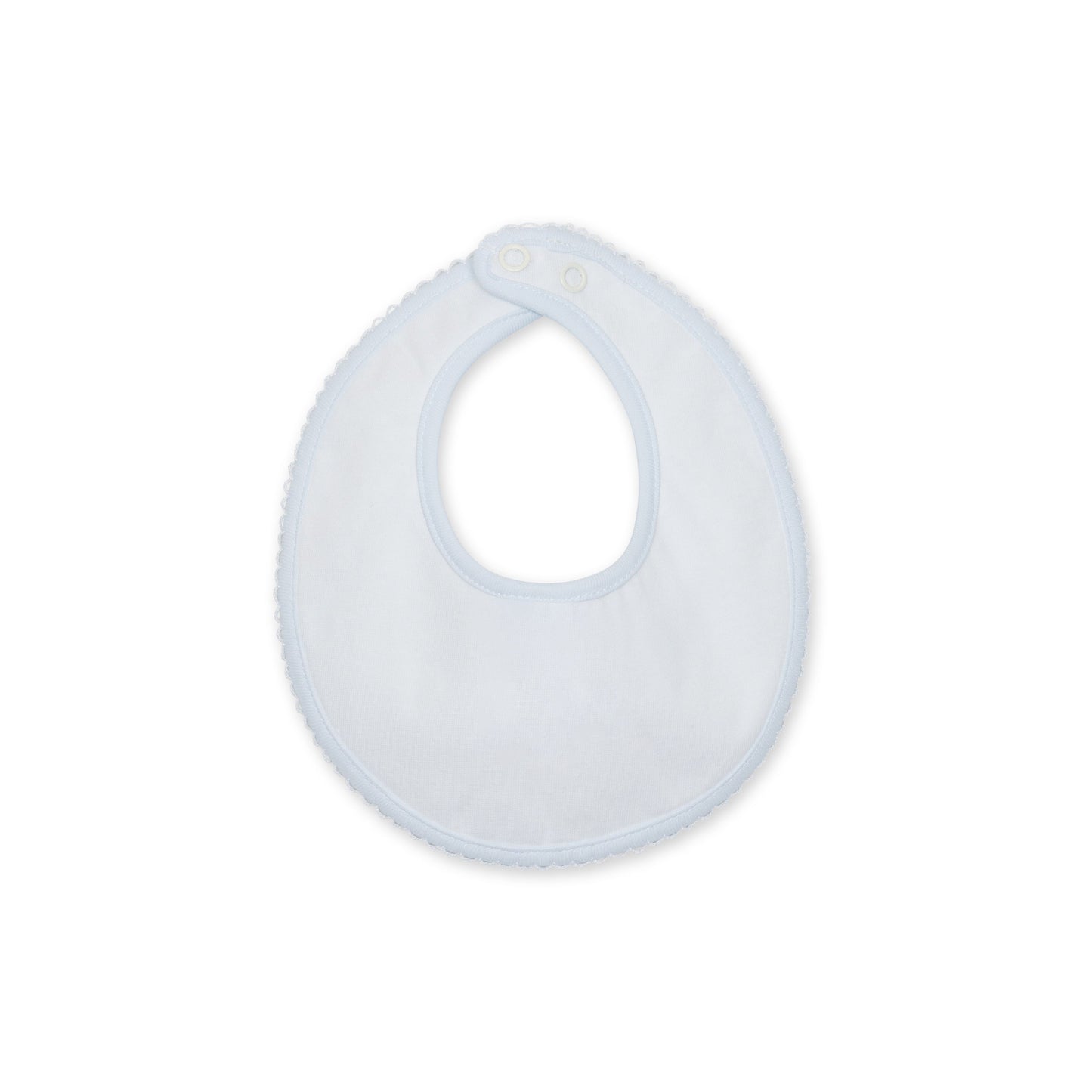 Baby Gi Boys Angel Cotton Bib Blue AG23