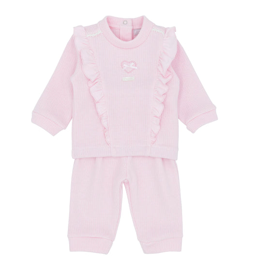 Amore by Kris x Kids Girls Pink Jog set AM0035