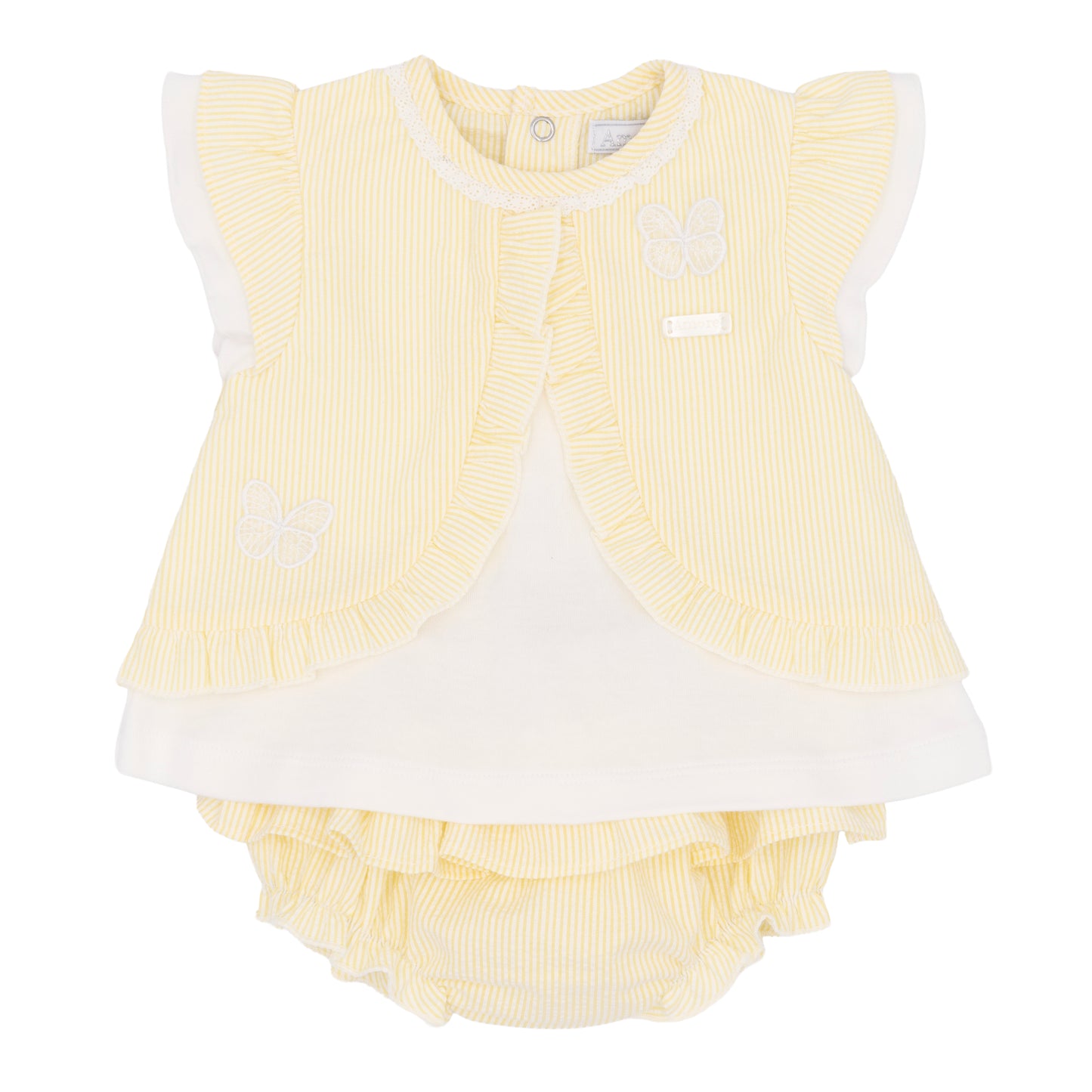 Amore Girls Lemon Jam Pant Set Lemon AM0075L