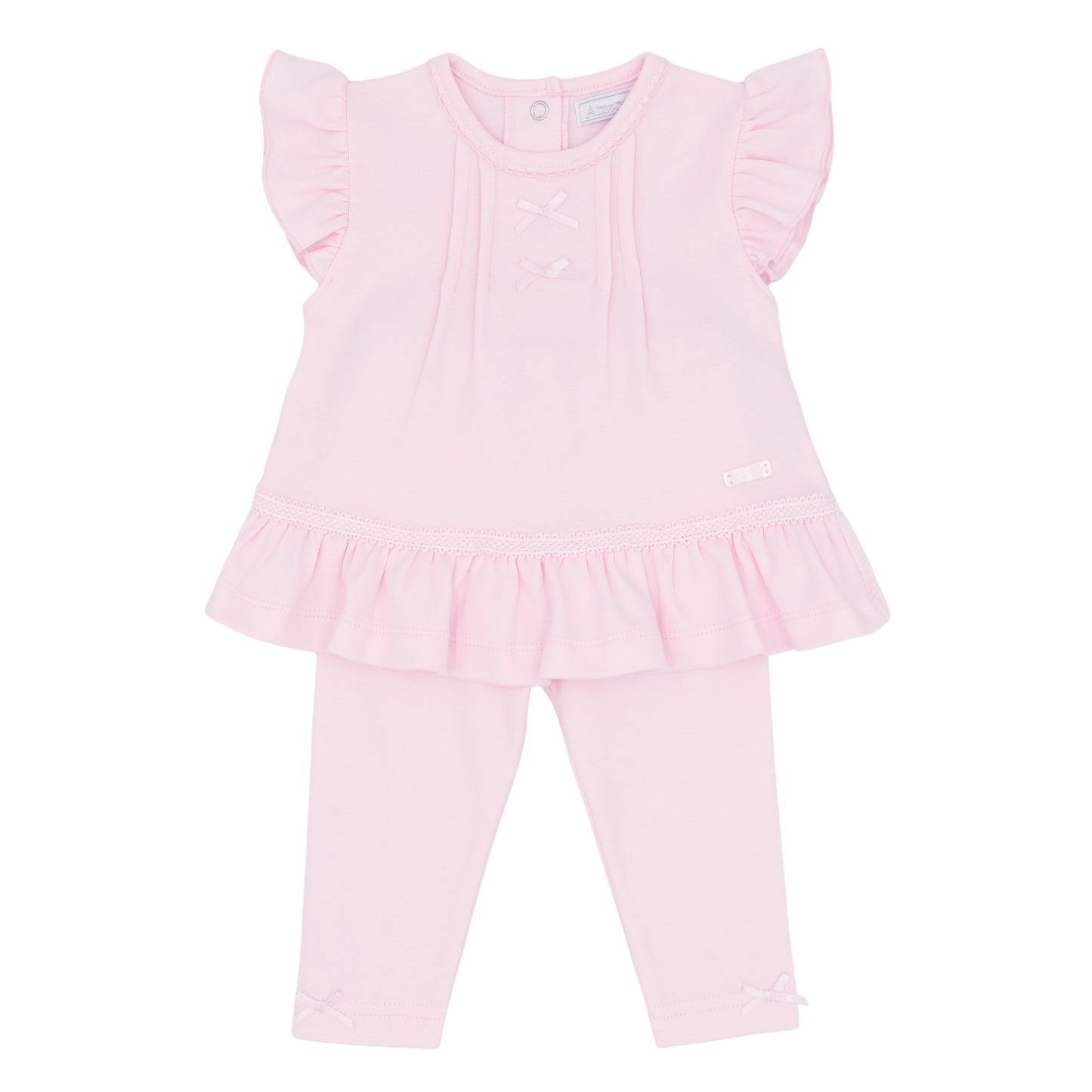 Amore Girls Pink Tunic And Leggings Pink AM0080AP