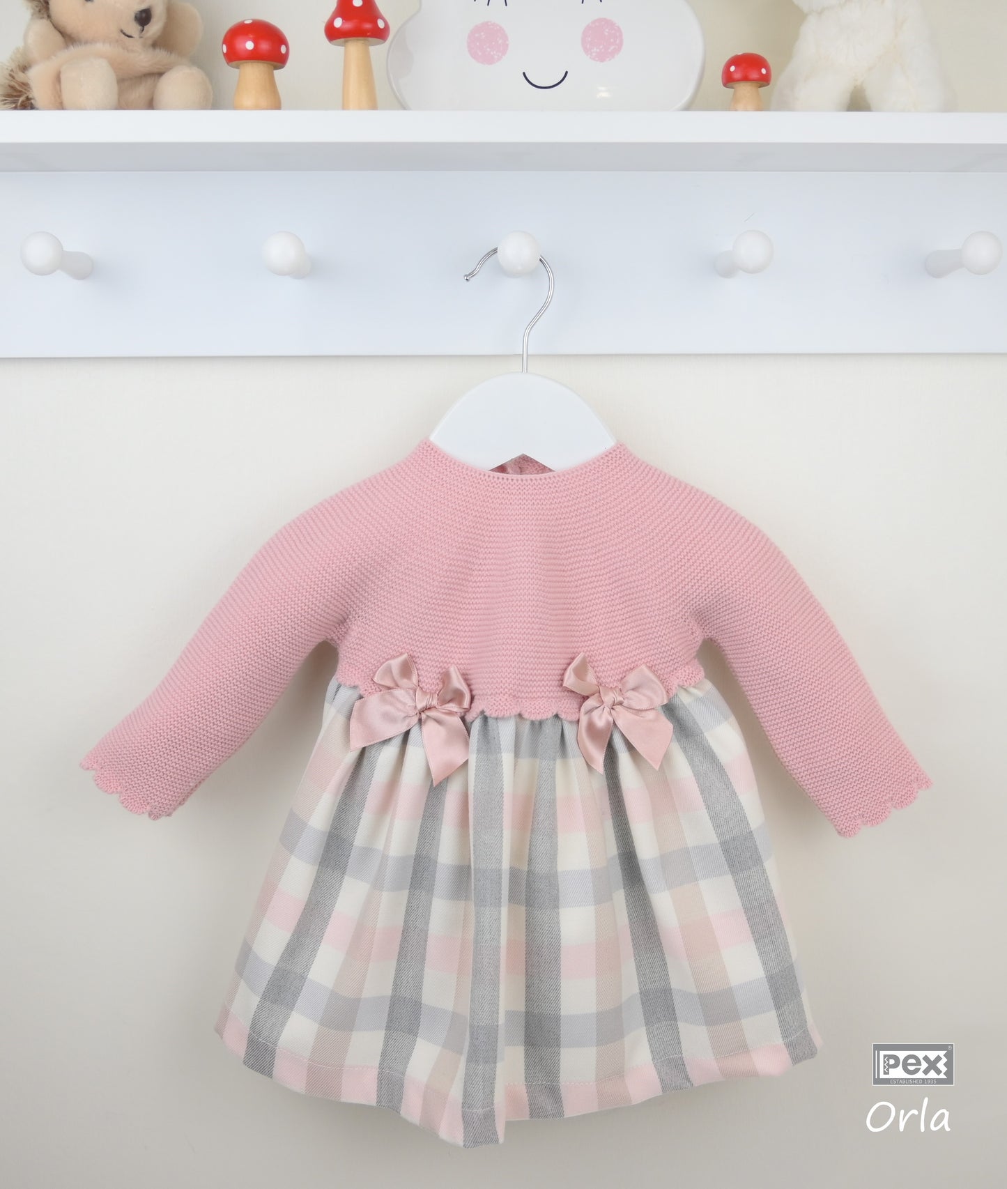 Pex Dusky Pink Orla Dress B0759