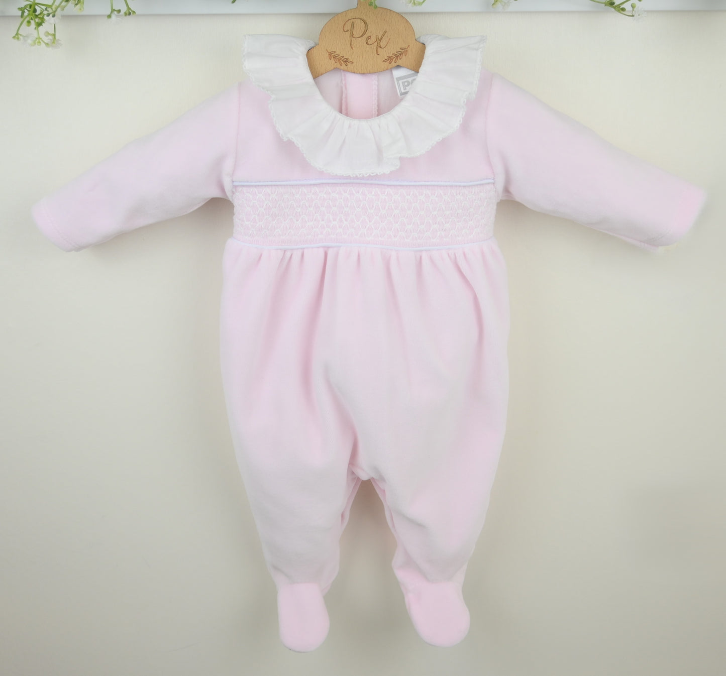 Pex Pink Evie Sleepsuit B0778