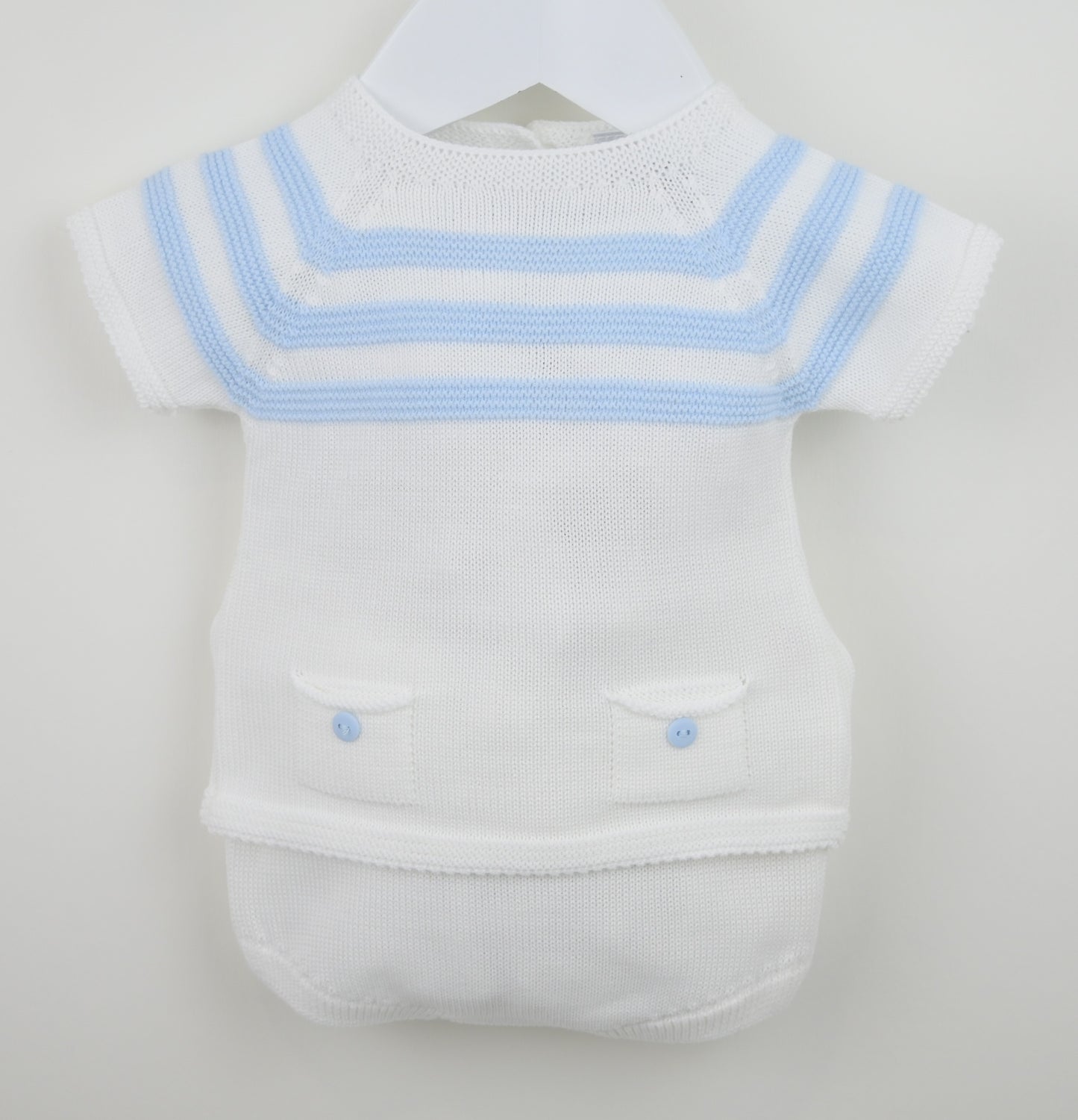 Pex Boys Julius Shorts Suit Blue/White B0951