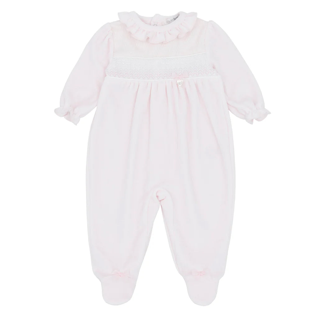 blues baby Beaumont Girls Pink All In One BB2173